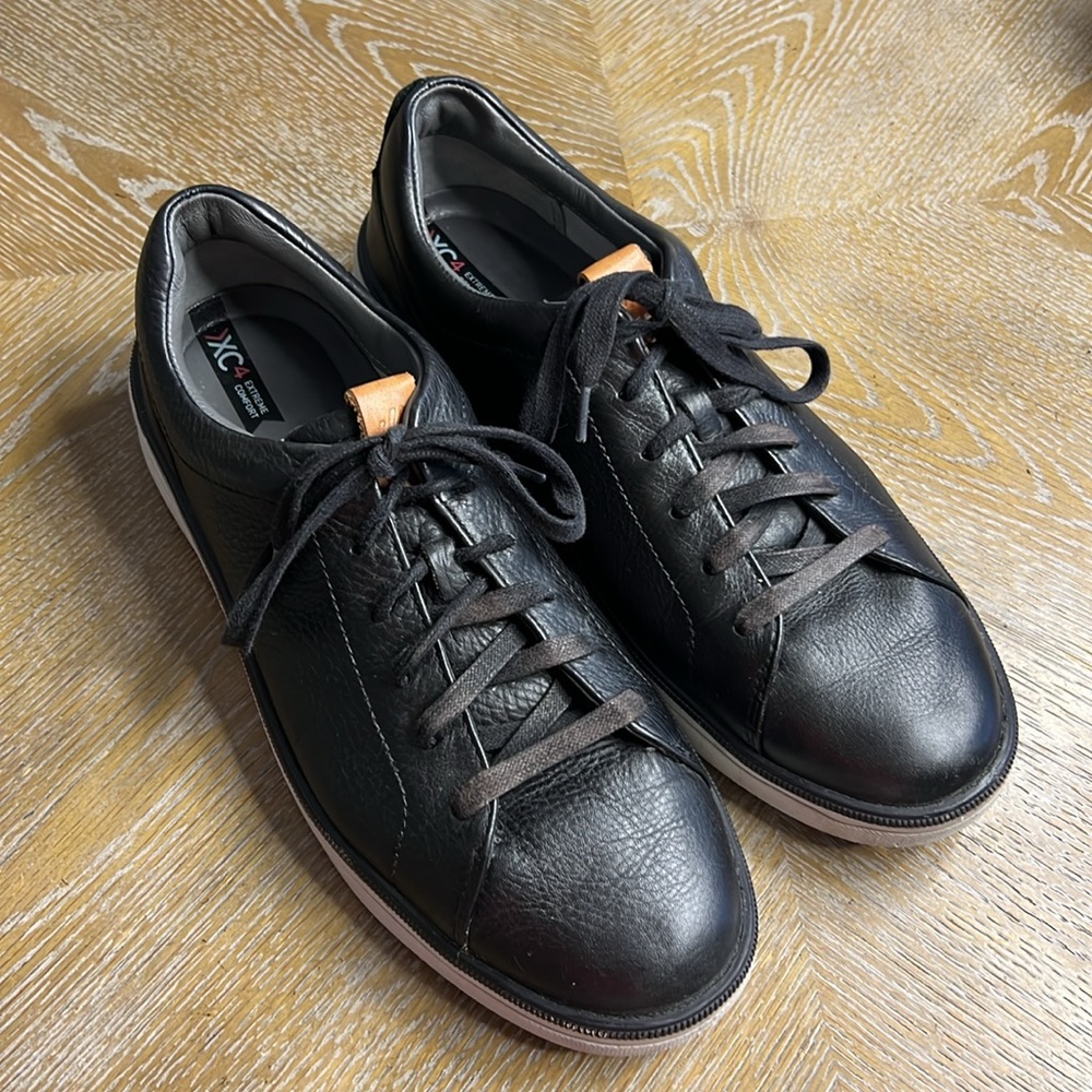 JOHNSTON & MURPHY XC4® Foust Lace-To-Toe Black Shoes 8.5